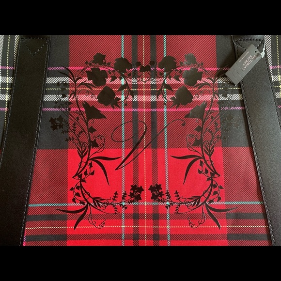 Plaid Victoria’s Secret tote - Picture 3 of 8